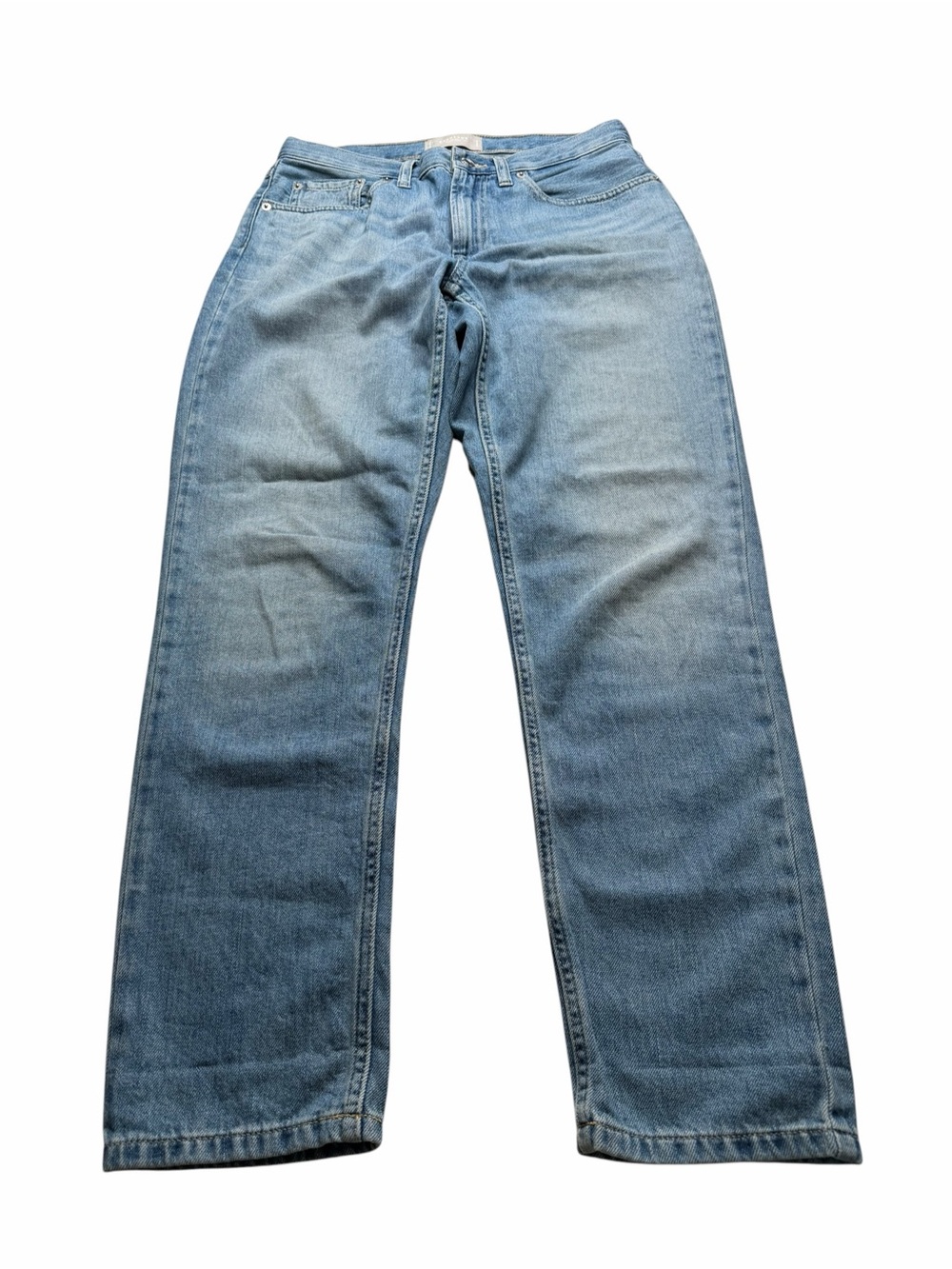 EVERLANE Light Blue Straight Leg Jeans Women's Size 26 Regular Organic Cotton - Picture 2 of 8